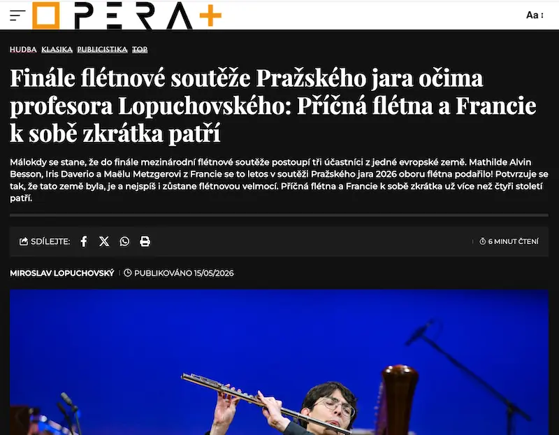 Miroslav Lopuchovský rozhovor pro Opera+